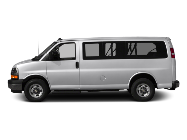2017 Chevrolet Express 2500 Passenger LS Van 3D