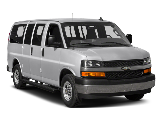 2017 Chevrolet Express 2500 Passenger LS Van 3D