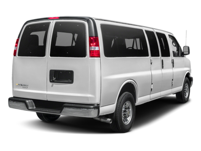 2018 Chevrolet Express 3500 Passenger LT Extended Van 3D