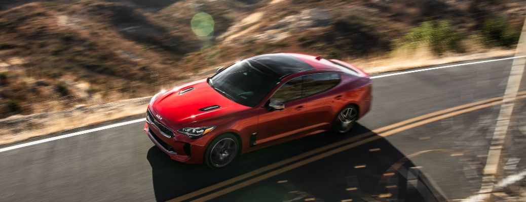 2023 Kia Stinger top view