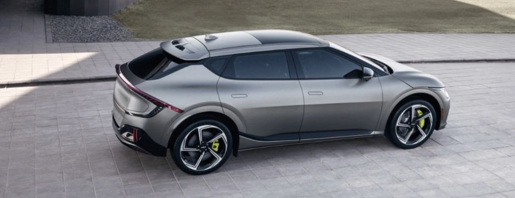 2023 Kia EV6 exterior view on road