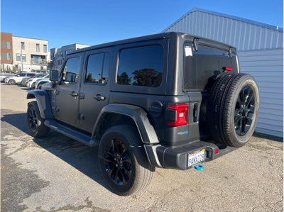 2022 Jeep Wrangler Unlimited 4xe Sahara 4xe Sport Utility 4D