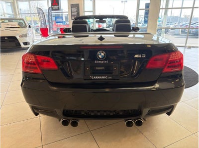 2013 BMW M3 Convertible 2D