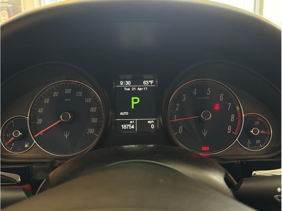 2016 Maserati GranTurismo Sport Convertible 2D