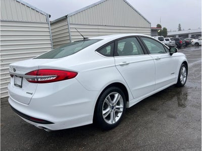 2018 Ford Fusion S Hybrid Sedan 4D