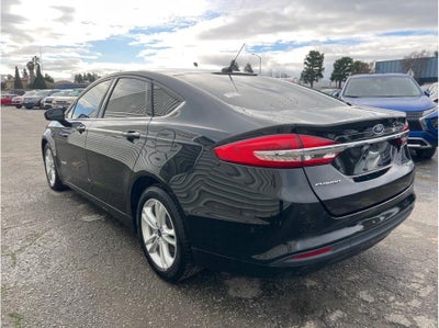 2018 Ford Fusion S Hybrid Sedan 4D