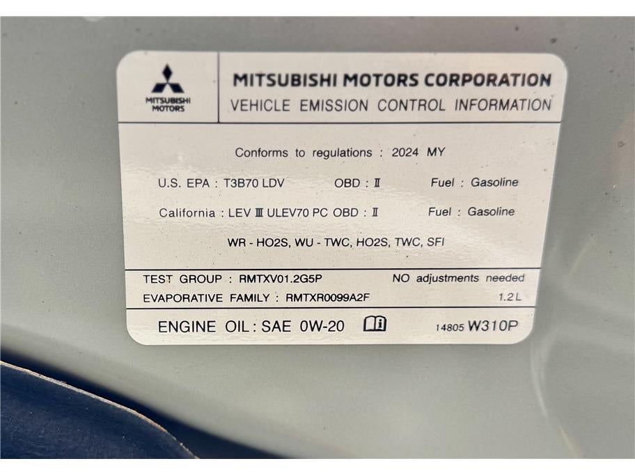 2024 Mitsubishi Mirage G4 LE Sedan 4D