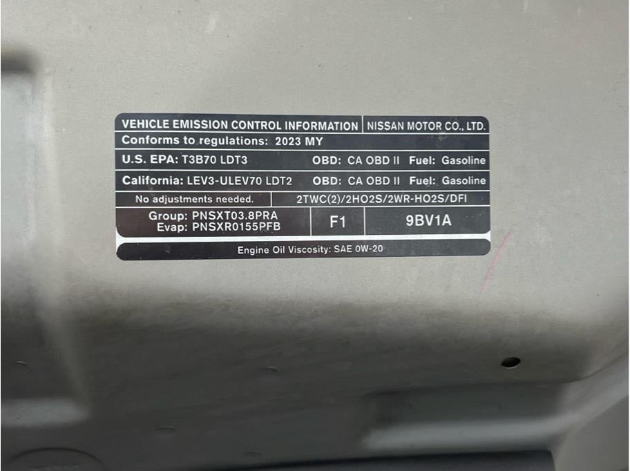 2023 Nissan Frontier Crew Cab PRO-4X Pickup 4D 5 ft