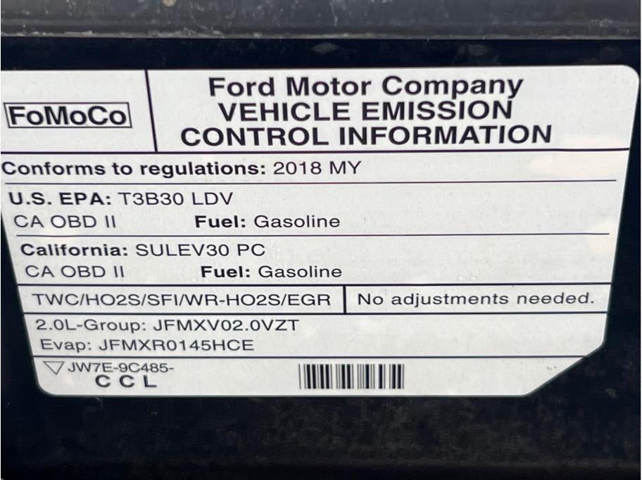 2018 Ford Fusion S Hybrid Sedan 4D