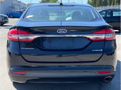 2018 Ford Fusion S Hybrid Sedan 4D