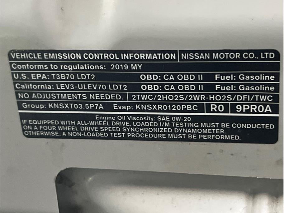 2019 Nissan Pathfinder SV Sport Utility 4D