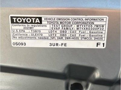 2021 Toyota Tundra CrewMax Limited Pickup 4D 5 1/2 ft