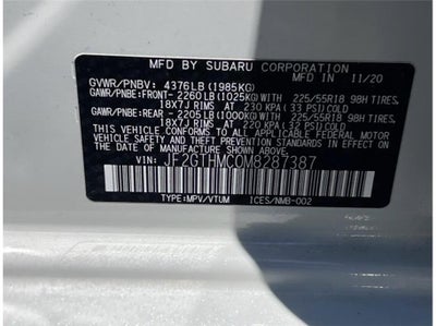 2021 Subaru Crosstrek Limited Sport Utility 4D