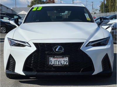 2023 Lexus IS IS 350 F SPORT Sedan 4D
