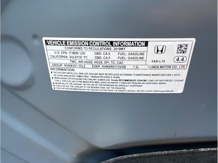 2019 Honda Civic Sport Hatchback 4D