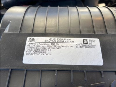 2018 Chevrolet Express 3500 Passenger LT Extended Van 3D