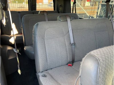 2018 Chevrolet Express 3500 Passenger LT Extended Van 3D