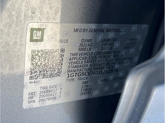 2018 GMC Canyon Crew Cab SLE Pickup 4D 5 ft