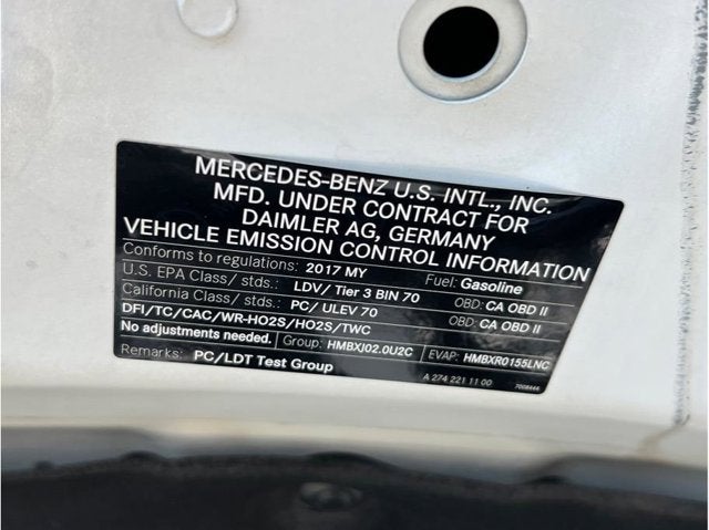 2017 Mercedes-Benz C-Class C 300 Sedan 4D