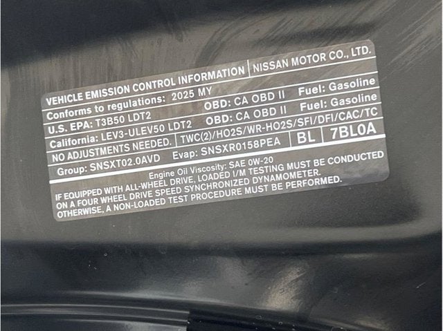 2025 Nissan Murano Platinum Sport Utility 4D