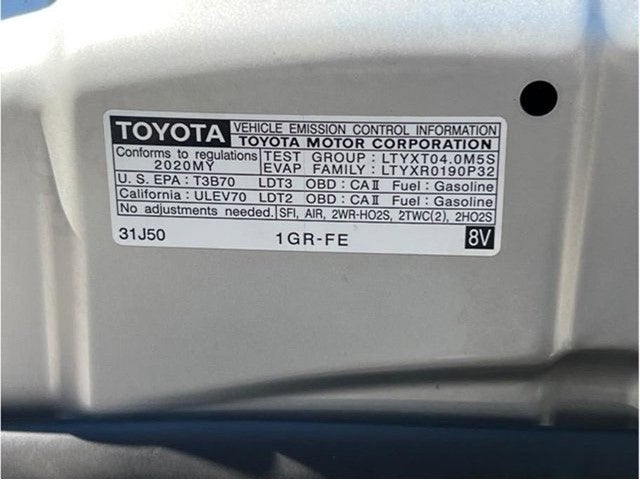 2020 Toyota 4Runner TRD Off-Road Premium Sport Utility 4D