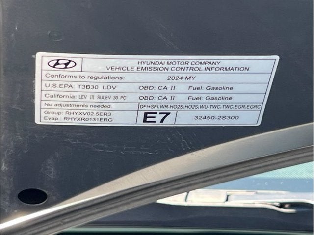 2024 Hyundai Sonata SEL Sedan 4D