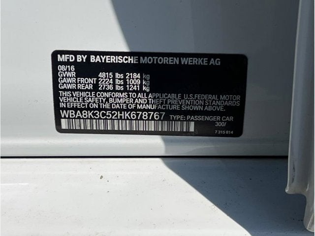 2017 BMW 3 Series 330i xDrive Sport Wagon 4D