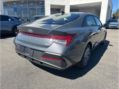 2026 Hyundai Elantra Hybrid Blue