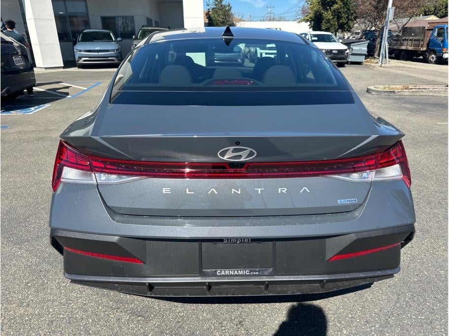 2026 Hyundai Elantra Hybrid Blue