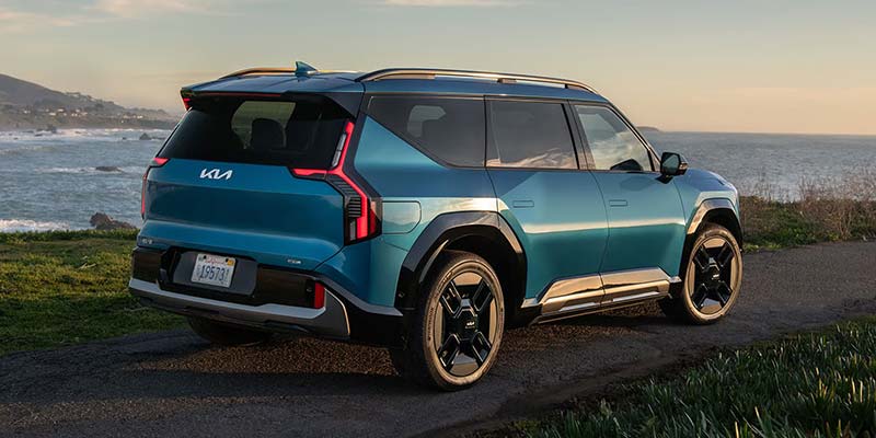 2026 Kia EV9 Outdoors During Sunset Hayward, CA