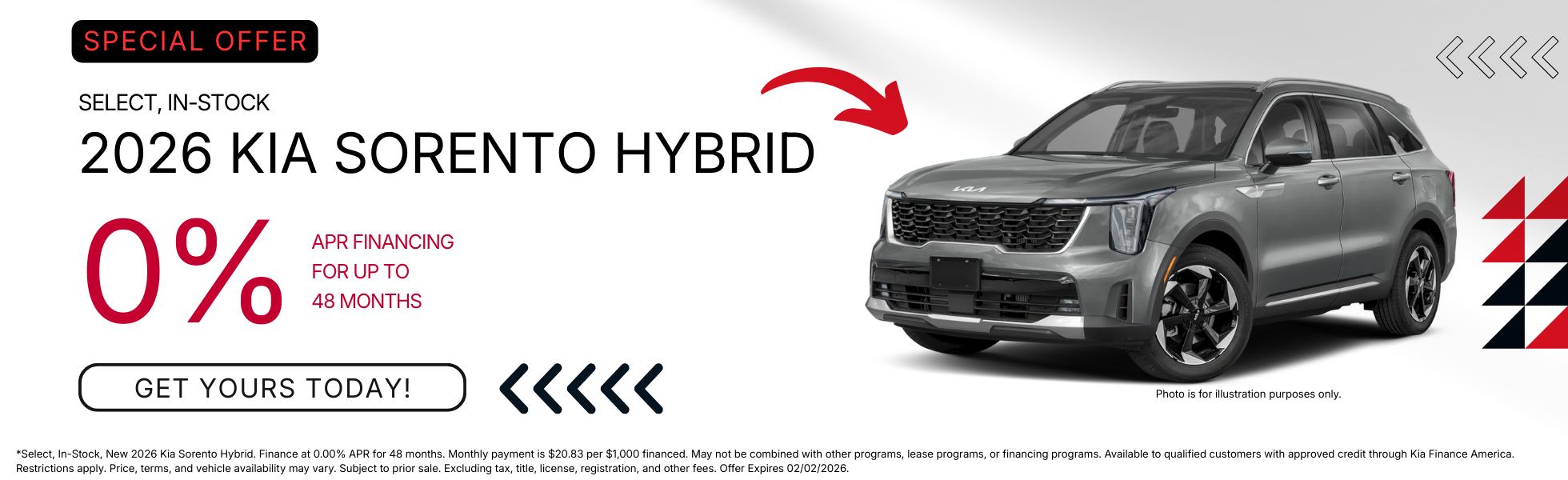 Get Your Kia Sorento Hybrid at Hayward Kia