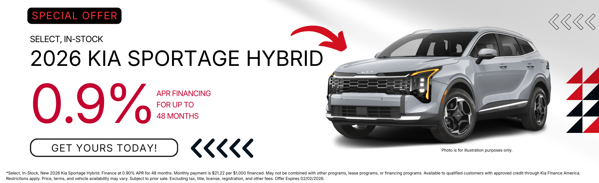 Get Your Kia Sportage Hybrid at Hayward Kia