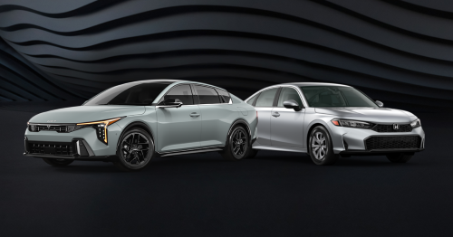 2025 Kia K4 vs. Honda Civic Hayward, CA